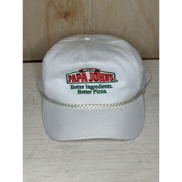 Vintage Papa John’s Trucker Hat Cap 1998 Cardinal Stadium Inaugural Season - Picture 1 of 6